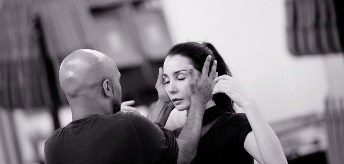 Akram Khan and Tamara Rojo developing Giselle © Laurent Liotardo