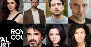 The cast for Two Palestinians Go Dogging