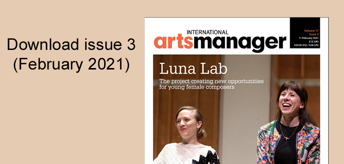 International Arts Manager Volume 17, Issue 3 Digital Edition